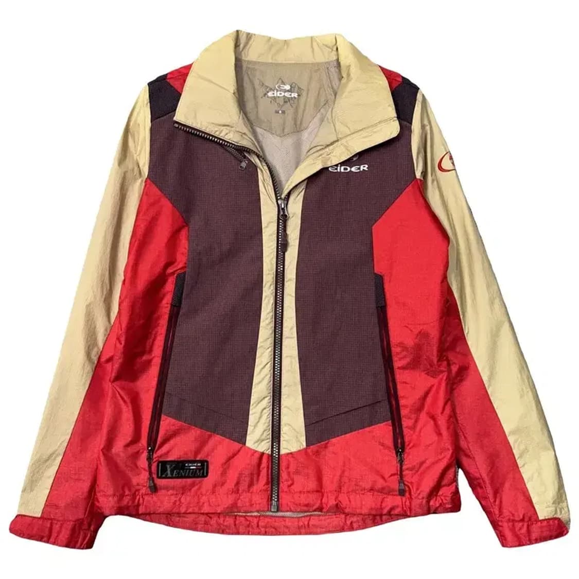 아이더 로고 기능성 나일론 바람막이 S 상품이미지1