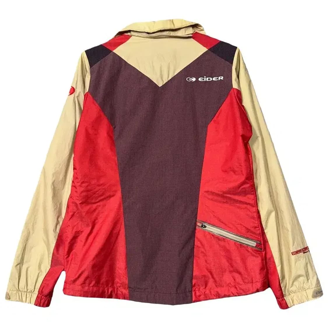 아이더 로고 기능성 나일론 바람막이 S 상품이미지2