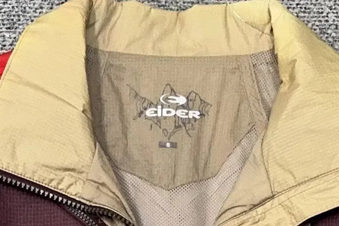 아이더 로고 기능성 나일론 바람막이 S 상품이미지5