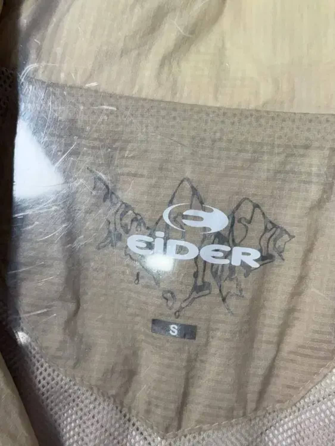 아이더 로고 기능성 나일론 바람막이 S 상품이미지8