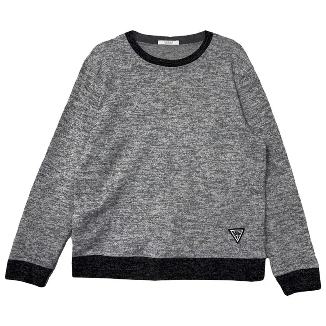 게스 그레이 배색 맨투맨 90(S) 상품이미지1