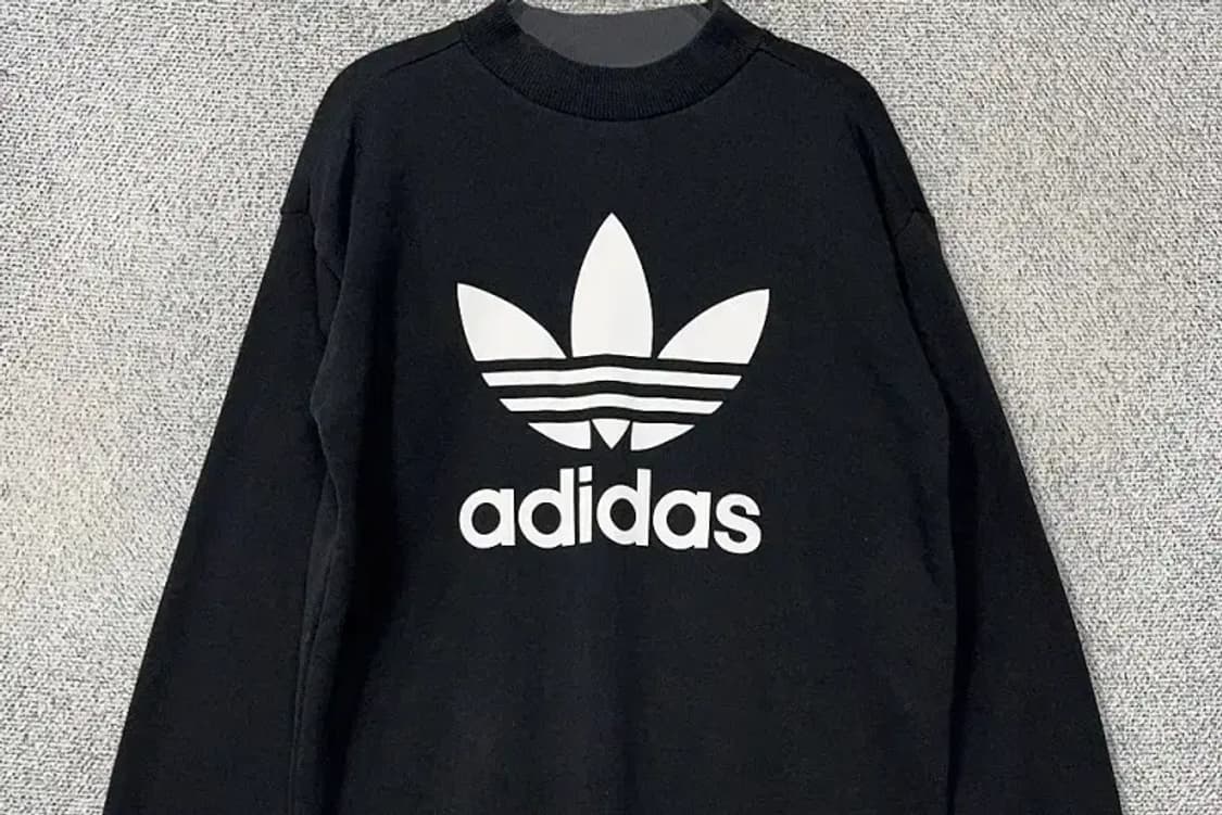 아디다스 빅로고 프린팅 블랙 원피스 095 상품이미지3