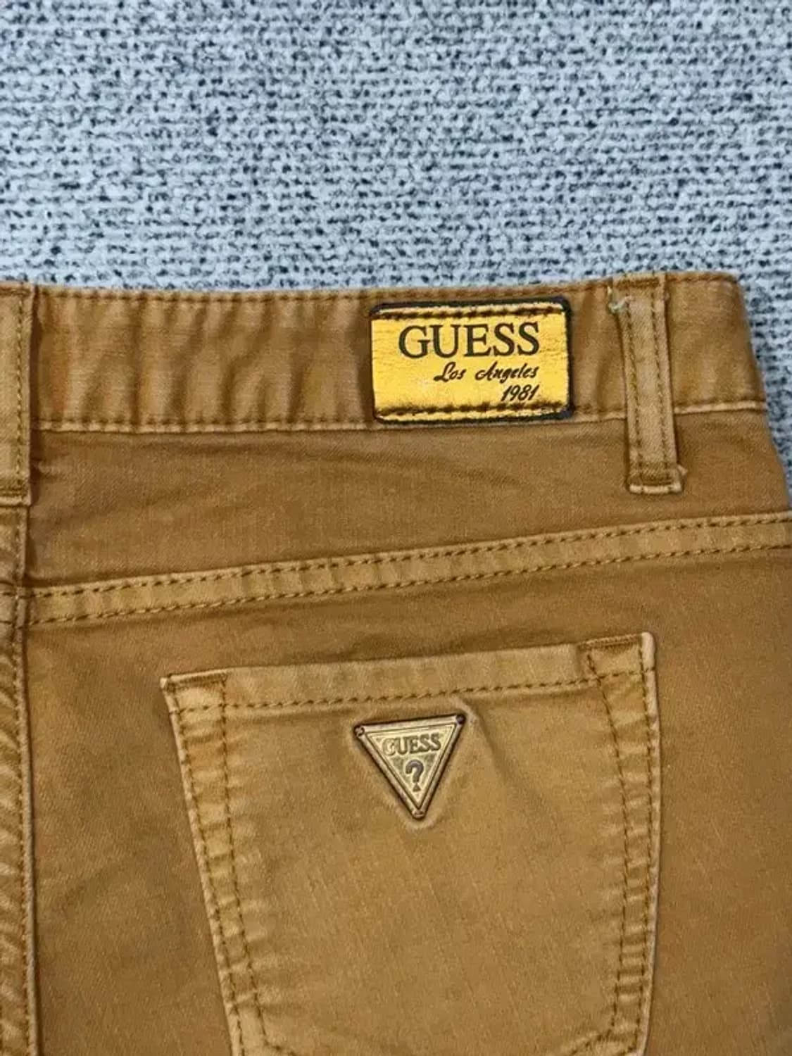 게스 카멜 캐주얼 스키니진 28 상품이미지6