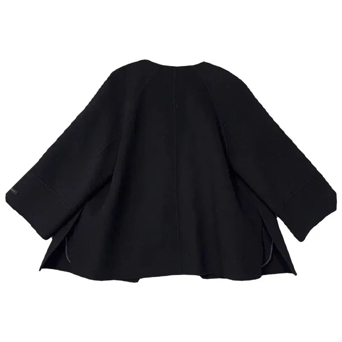 지고트 블랙 빅 사이즈 울 코트 XL 상품이미지2