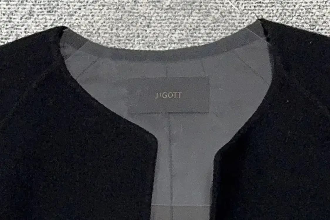 지고트 블랙 빅 사이즈 울 코트 XL 상품이미지5