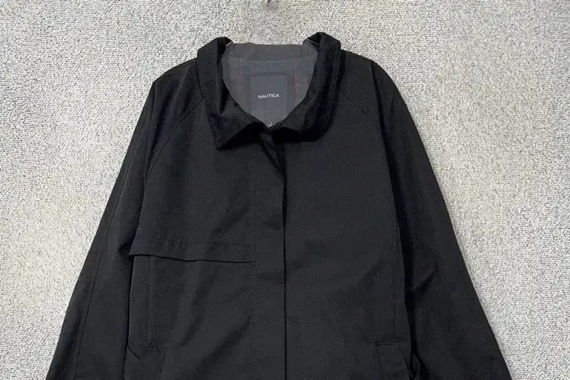 [새상품]노티카 블랙 롱코트 L 상품이미지3