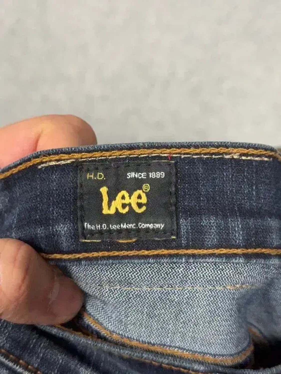 리 워싱 캐주얼 청바지 28 상품이미지7