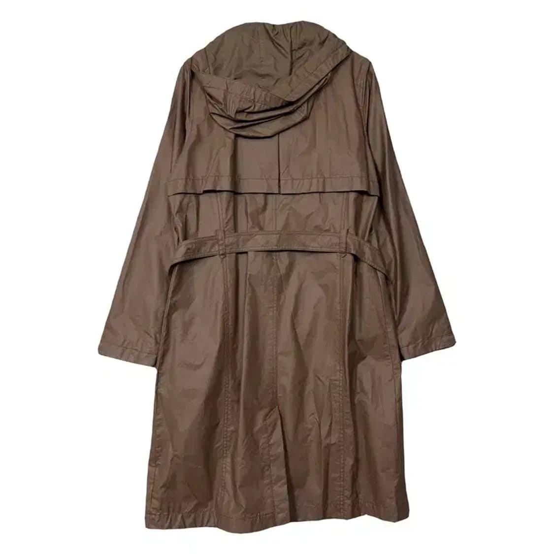 노스페이스 브라운 벨티드 나일론 트렌치 코트 95 상품이미지2