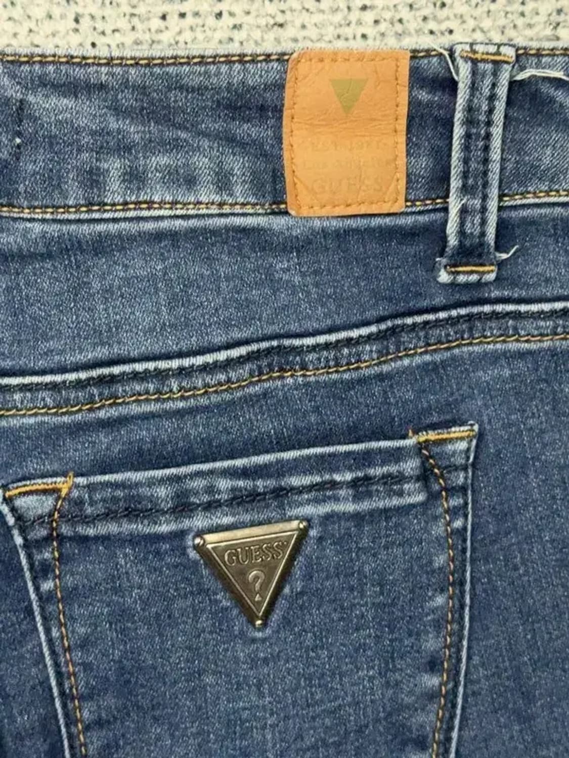 게스 삼각 로고 스키니진 64(26) 상품이미지7