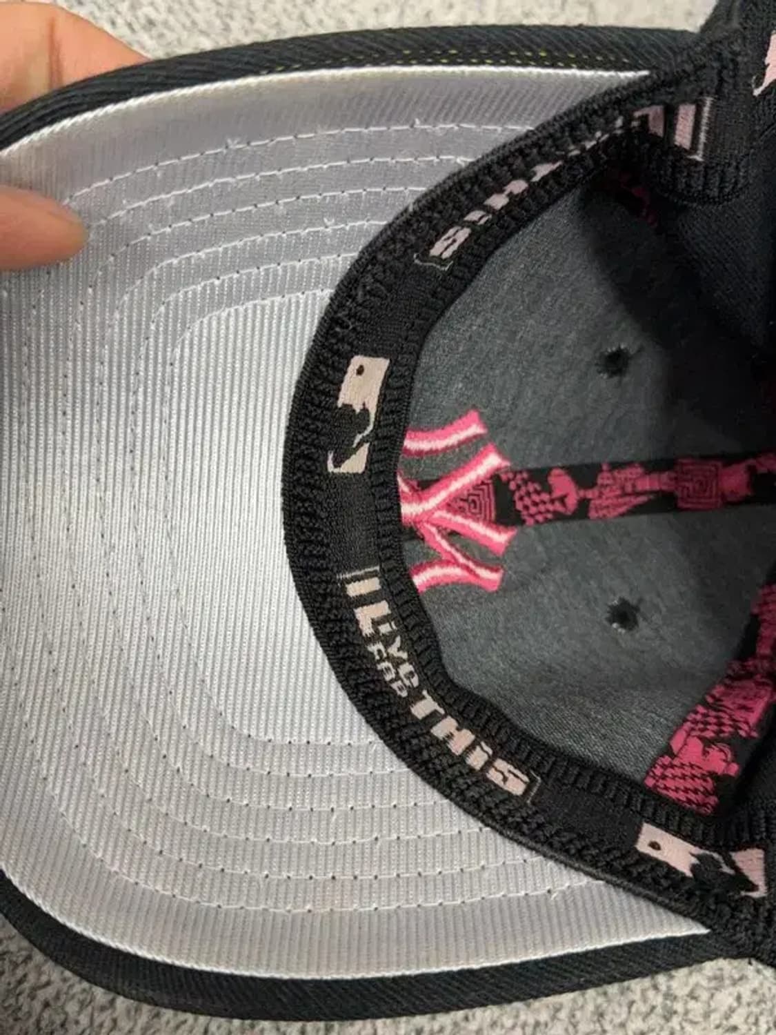 엠엘비 뉴욕양키즈 블랙 캡 S-M 상품이미지5