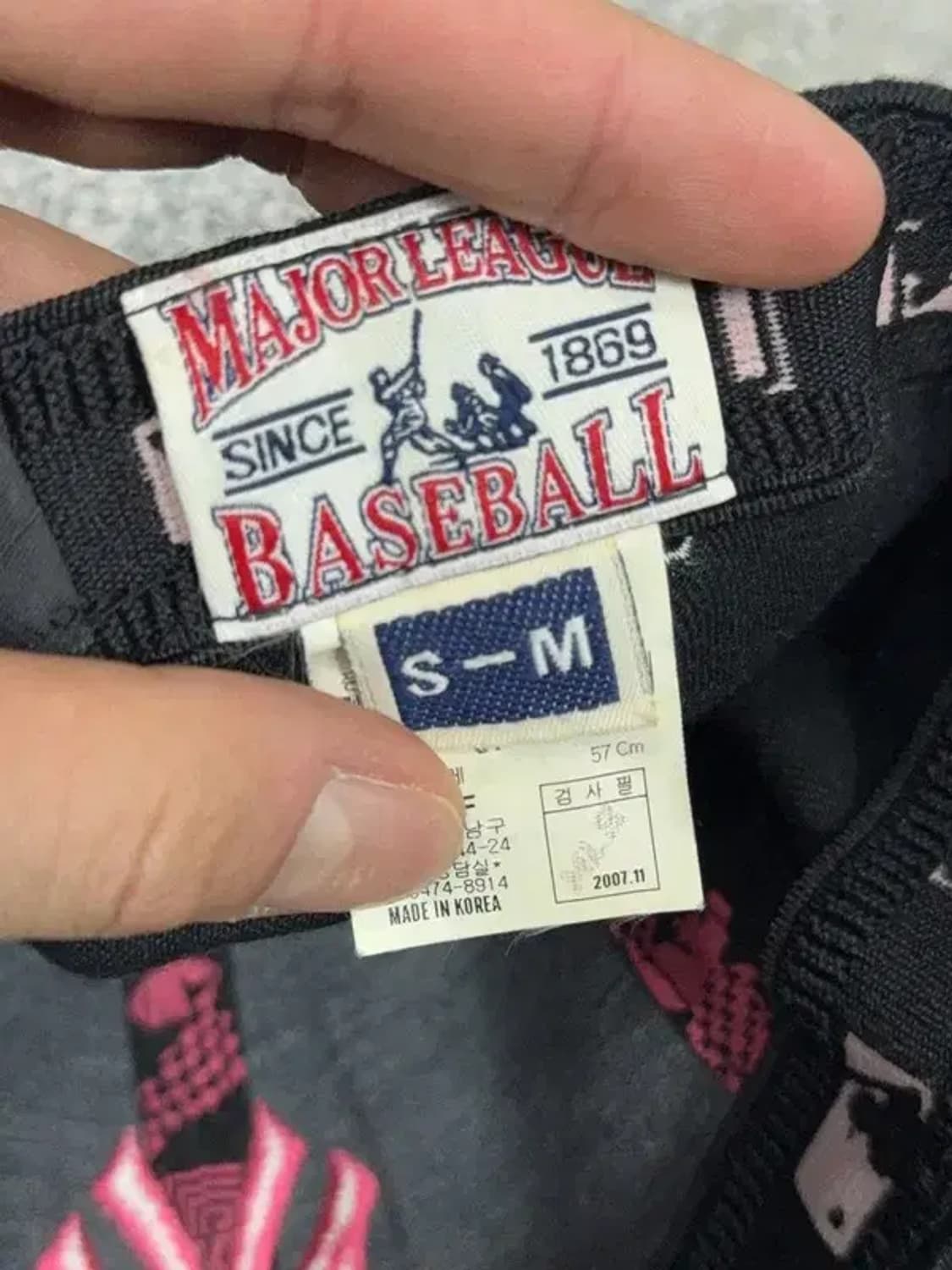 엠엘비 뉴욕양키즈 블랙 캡 S-M 상품이미지6