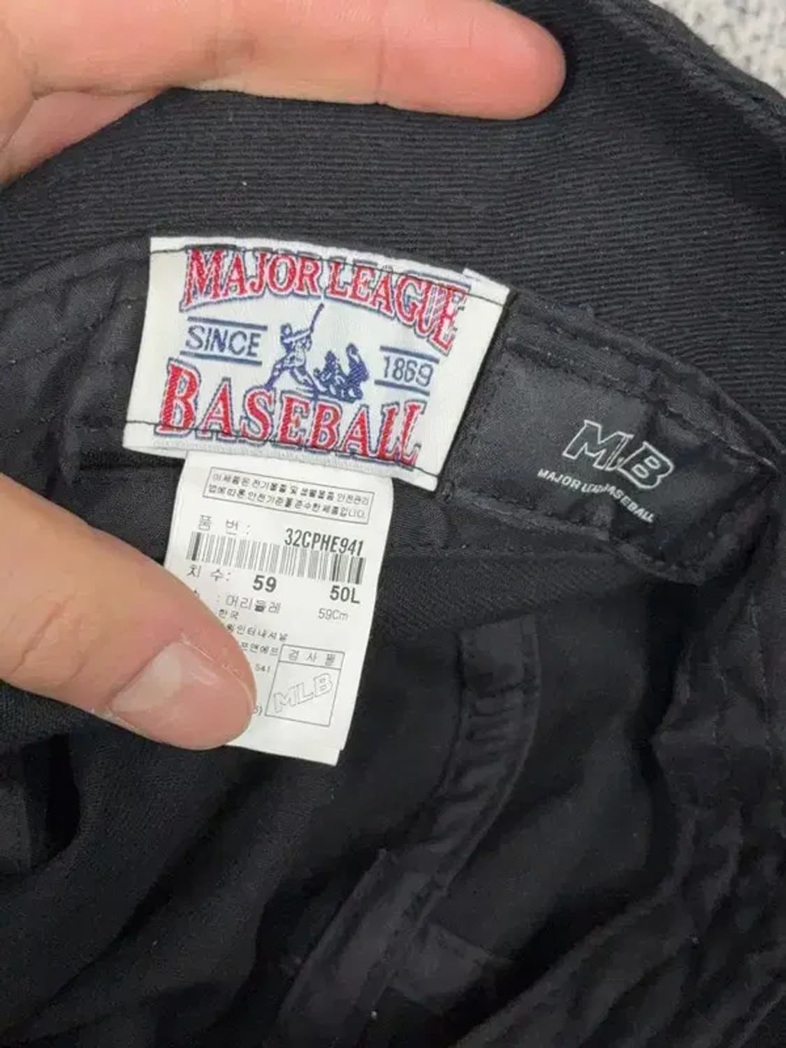 엠엘비 뉴욕양키즈 올블랙 버킷 햇 59 상품이미지5