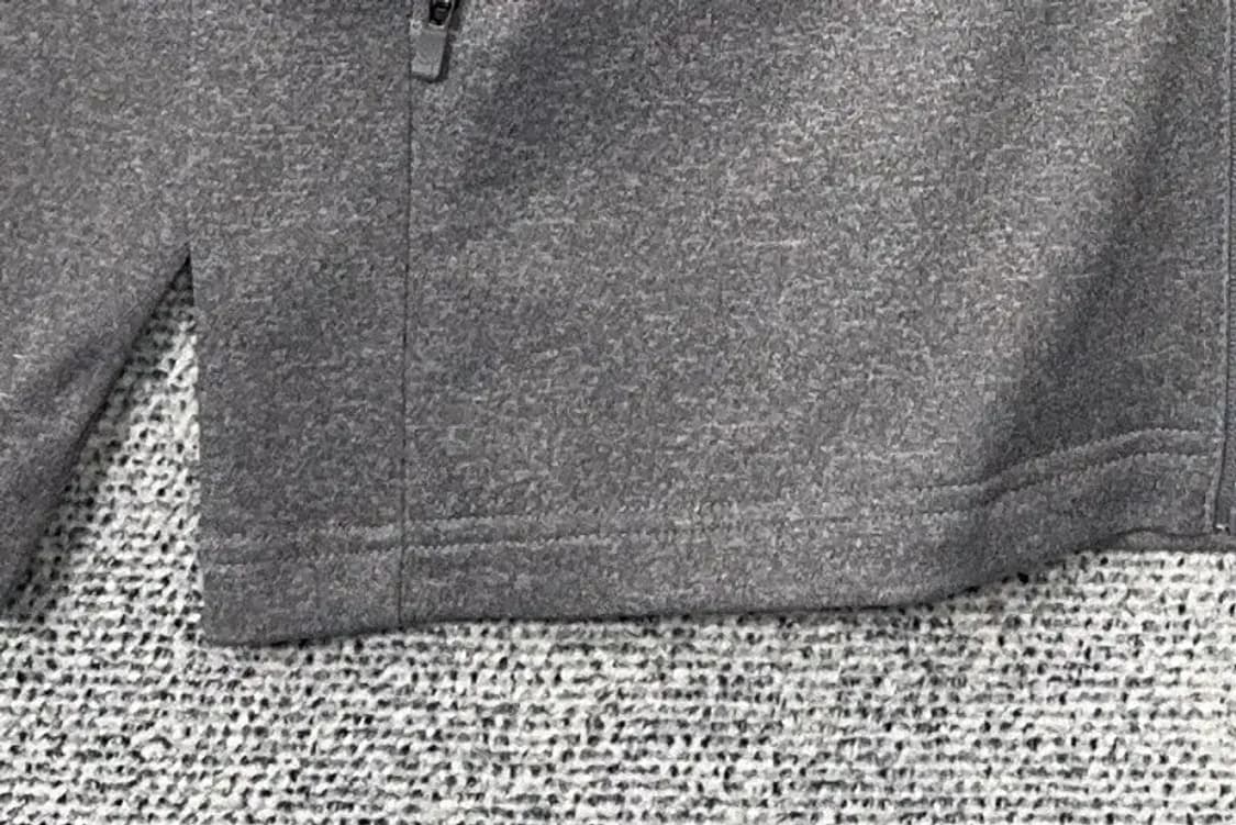 푸마 라이트 그레이 로고 기능성 집업 XL 상품이미지6