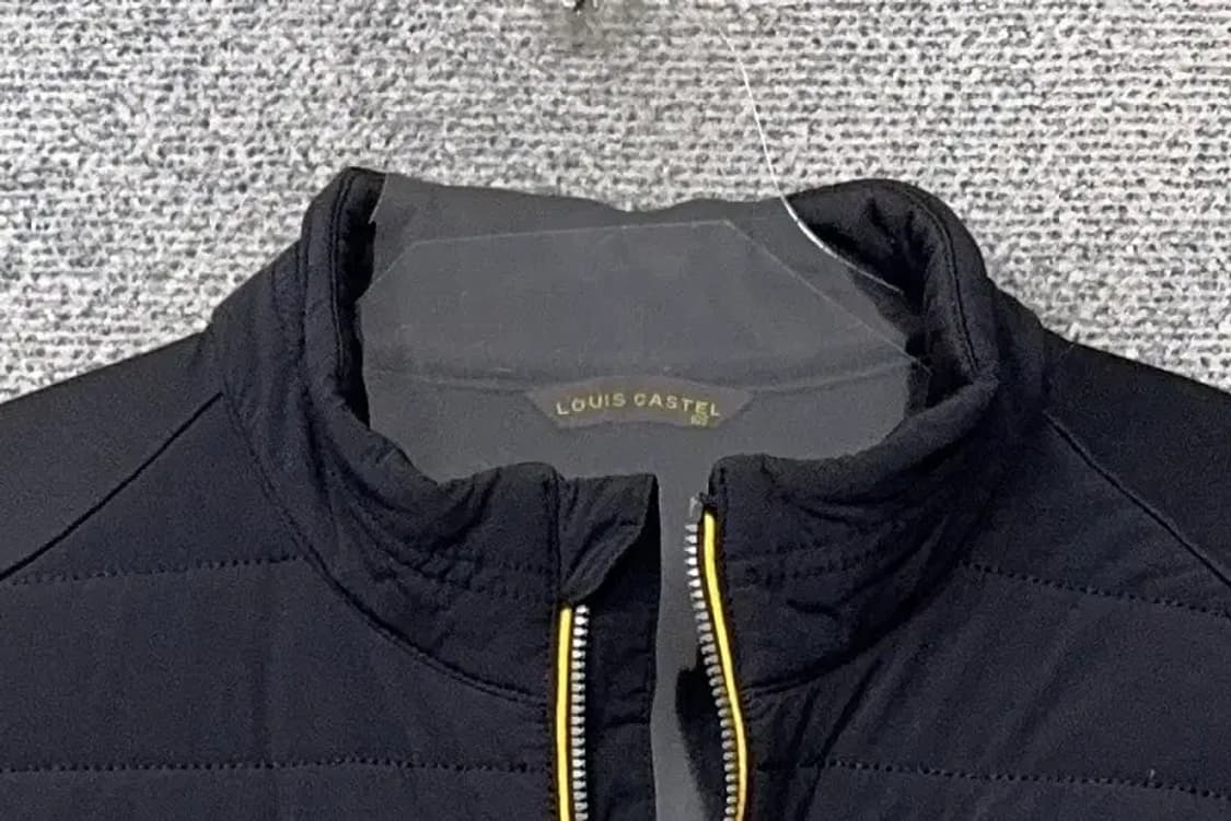 루이까스텔 네이비 로고 골프 기능성 반집업 긴팔 105 상품이미지5