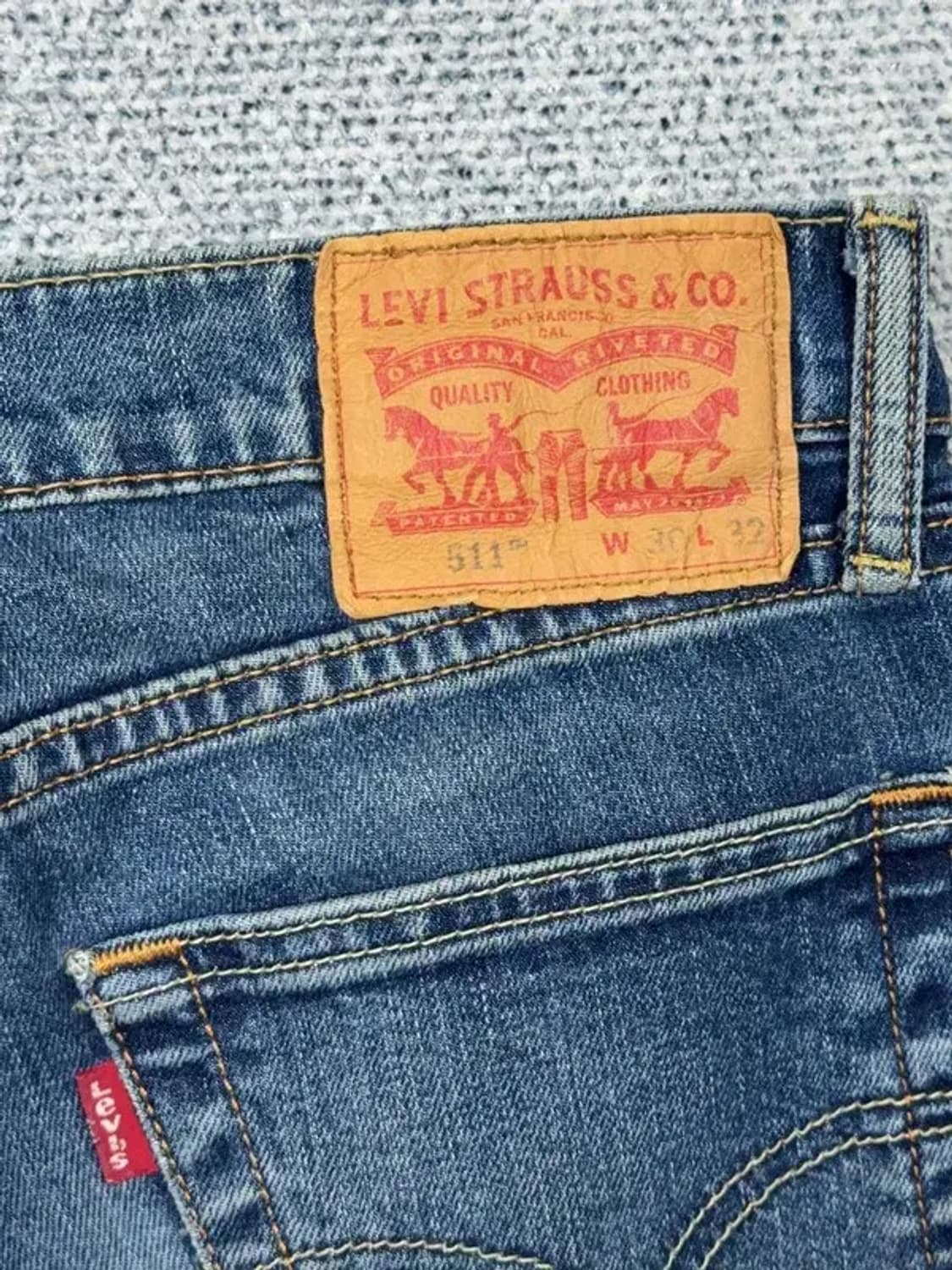 리바이스 511 빈티지 워싱 청바지 30 상품이미지6