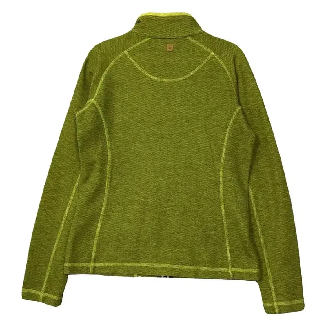 네파 카키 로고 플리스 후리스 집업 M 상품이미지2