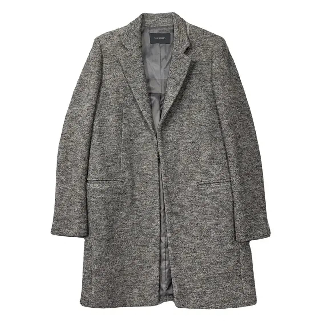 쉬스미스 그레이 울 롱 코트 55 상품이미지1