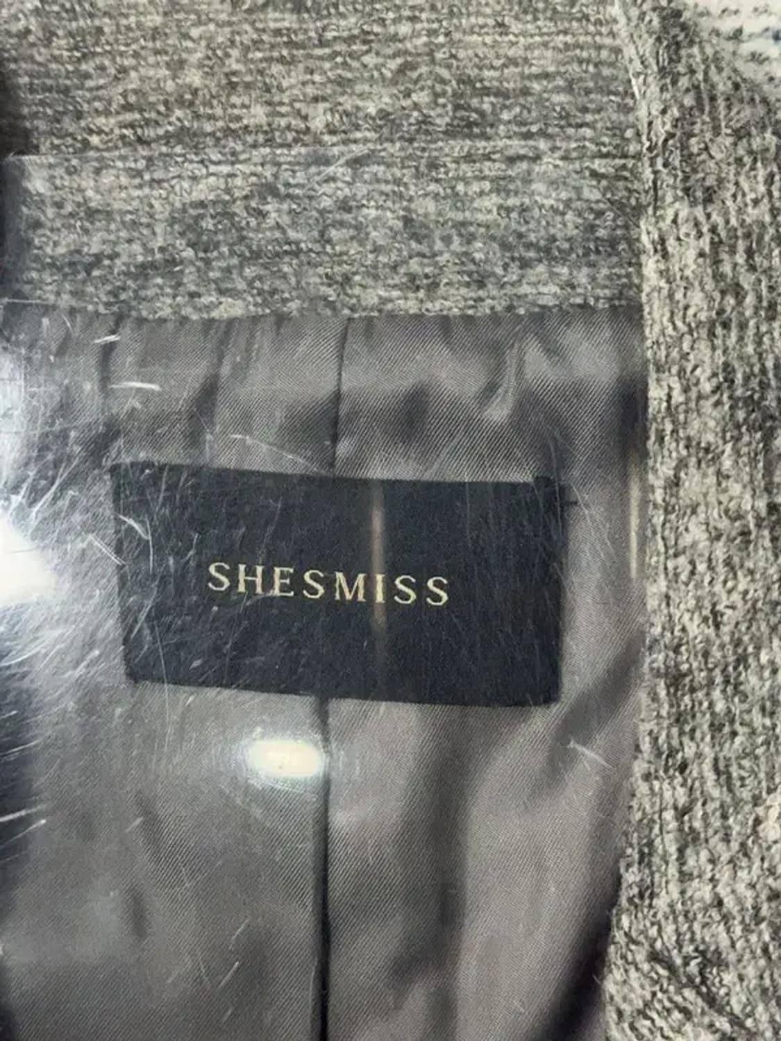 쉬스미스 그레이 울 롱 코트 55 상품이미지6