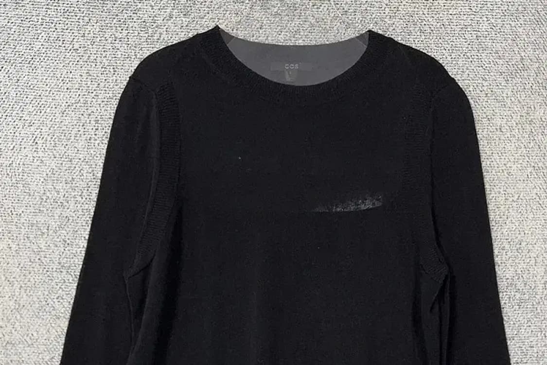 코스 블랙 레이온 니트 XS 상품이미지3