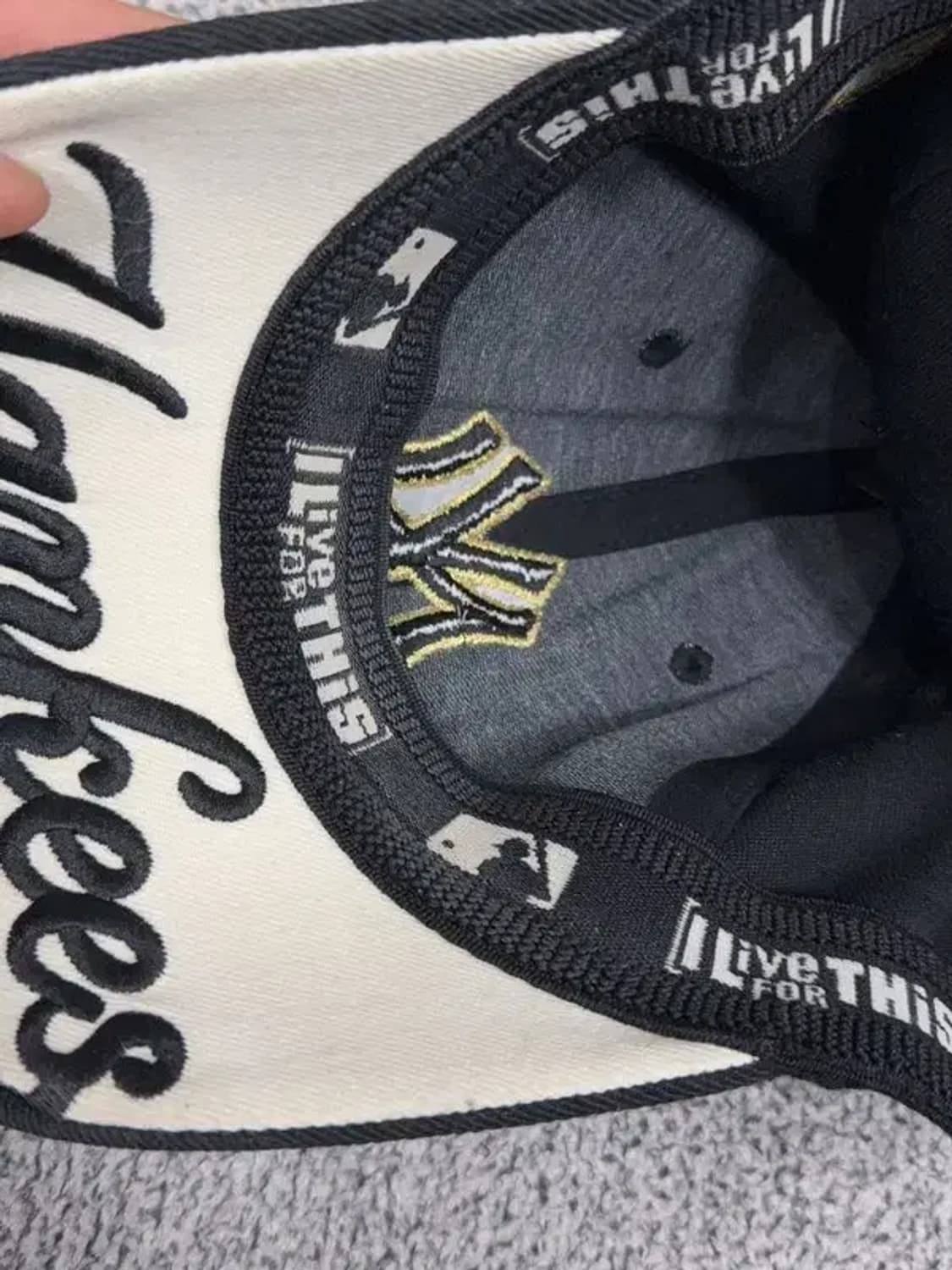 엠엘비 뉴욕양키즈 블랙 캡 S-M 상품이미지5