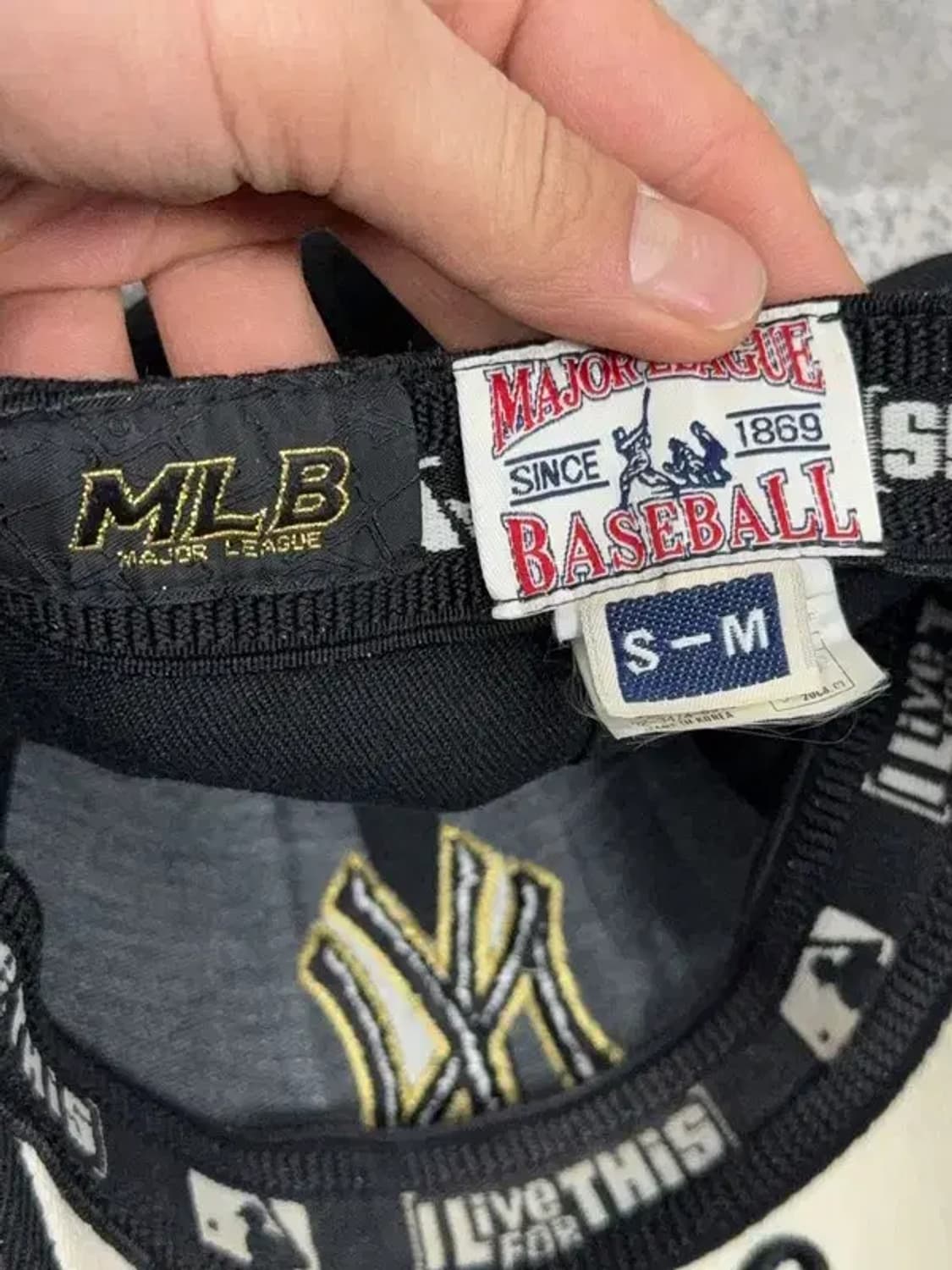 엠엘비 뉴욕양키즈 블랙 캡 S-M 상품이미지6