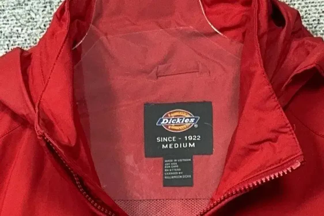 디키즈 레드 로고 기능성 바람막이 MEDIUM 상품이미지5