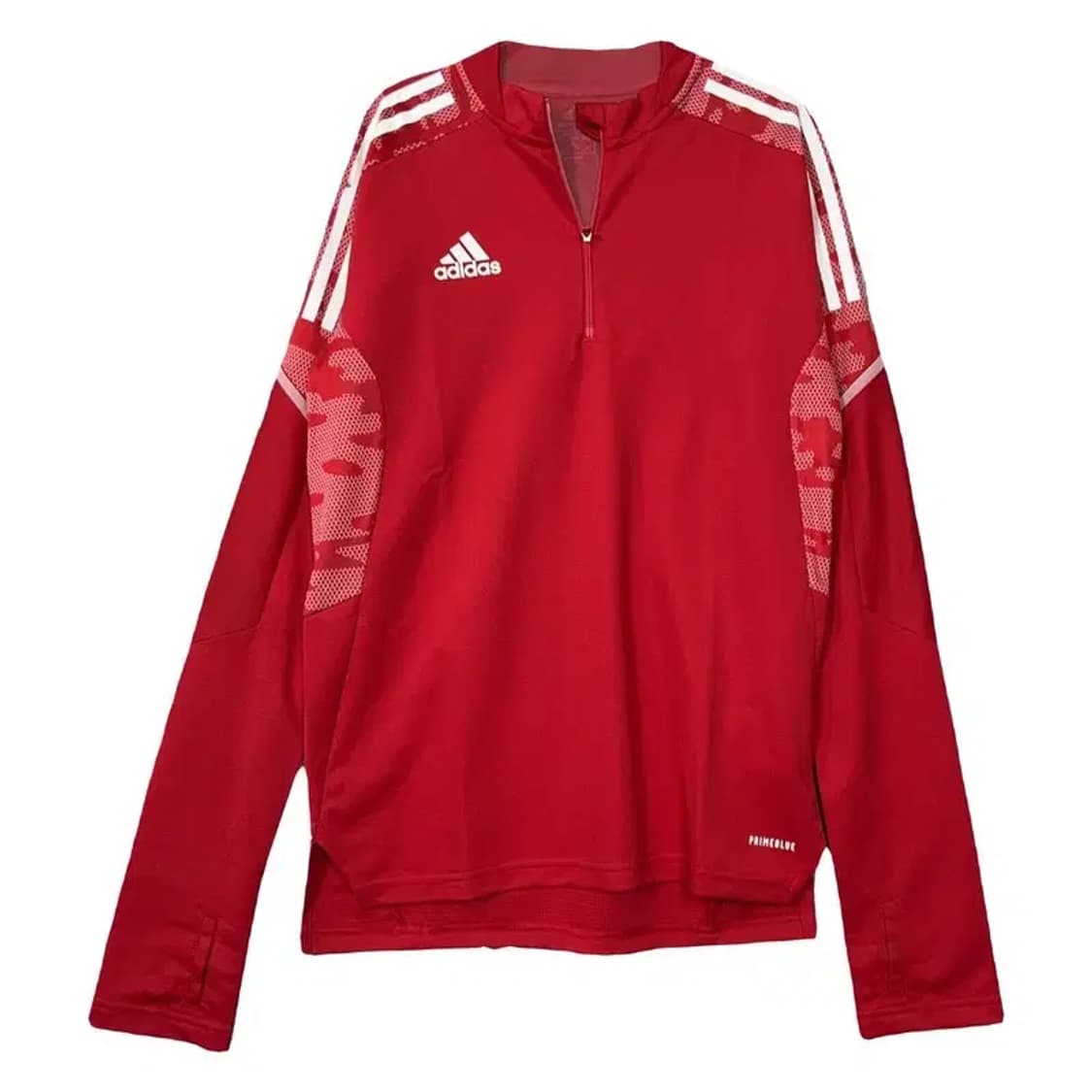 아디다스 레드 로고 기능성 삼선 긴팔 L 상품이미지1