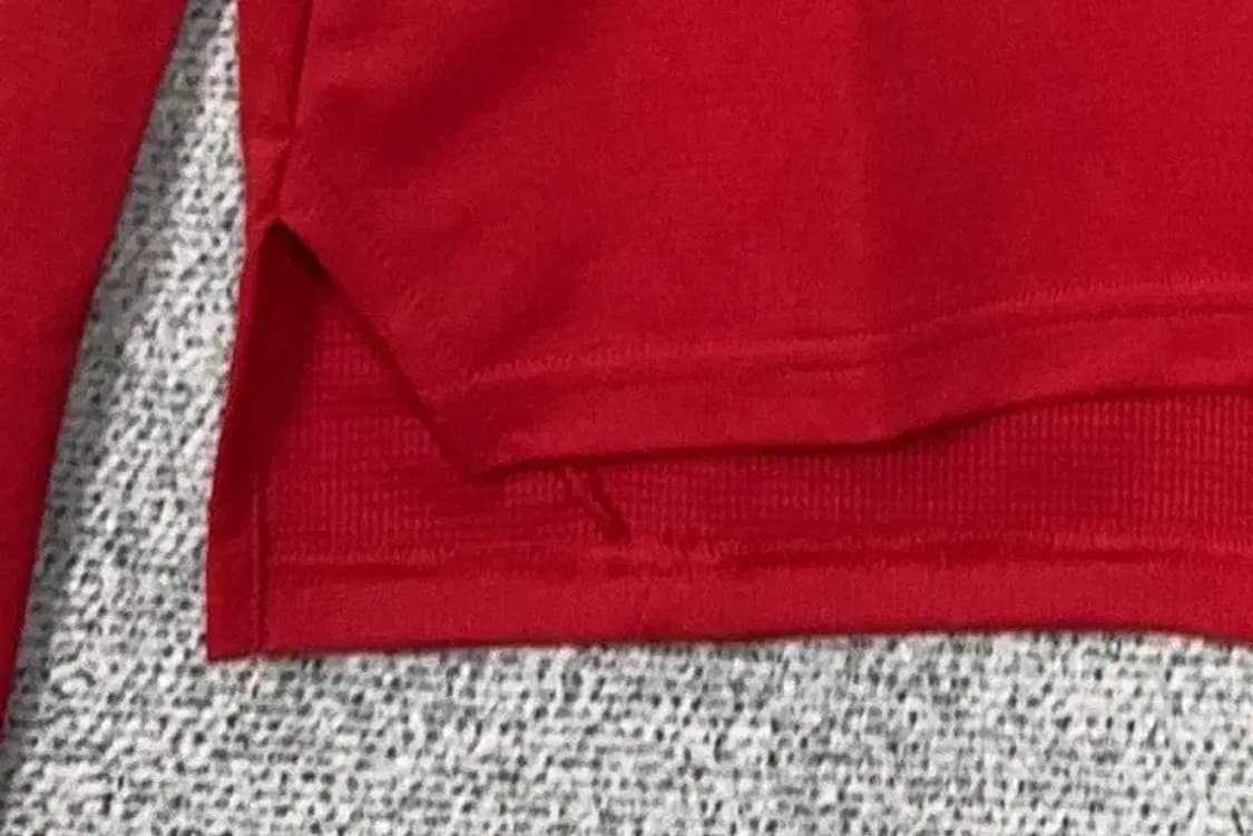 아디다스 레드 로고 기능성 삼선 긴팔 L 상품이미지5