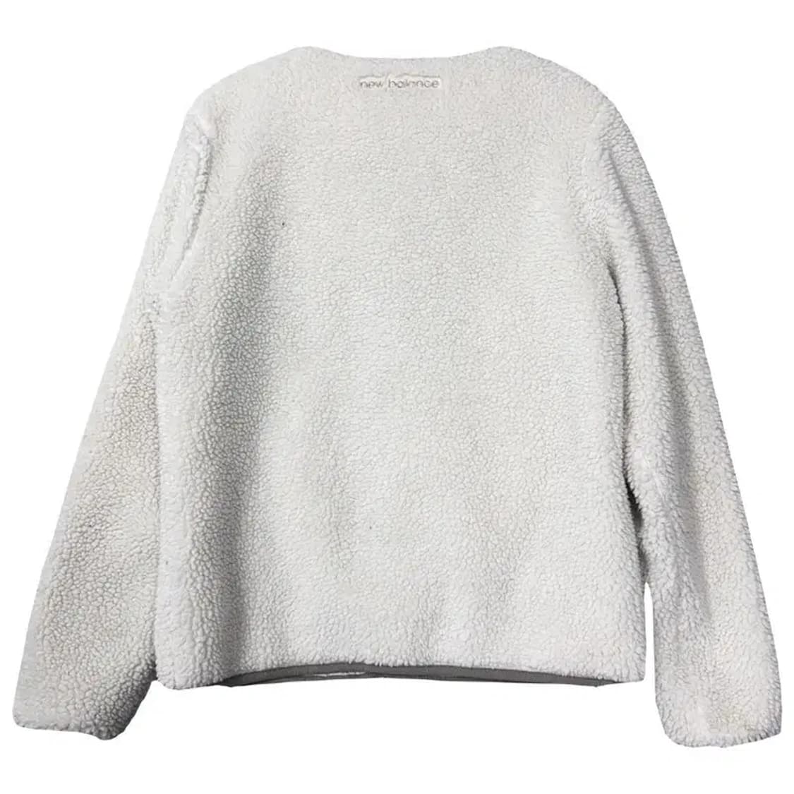 뉴발란스 화이트 뽀글이 후리스 85(XS) 상품이미지2