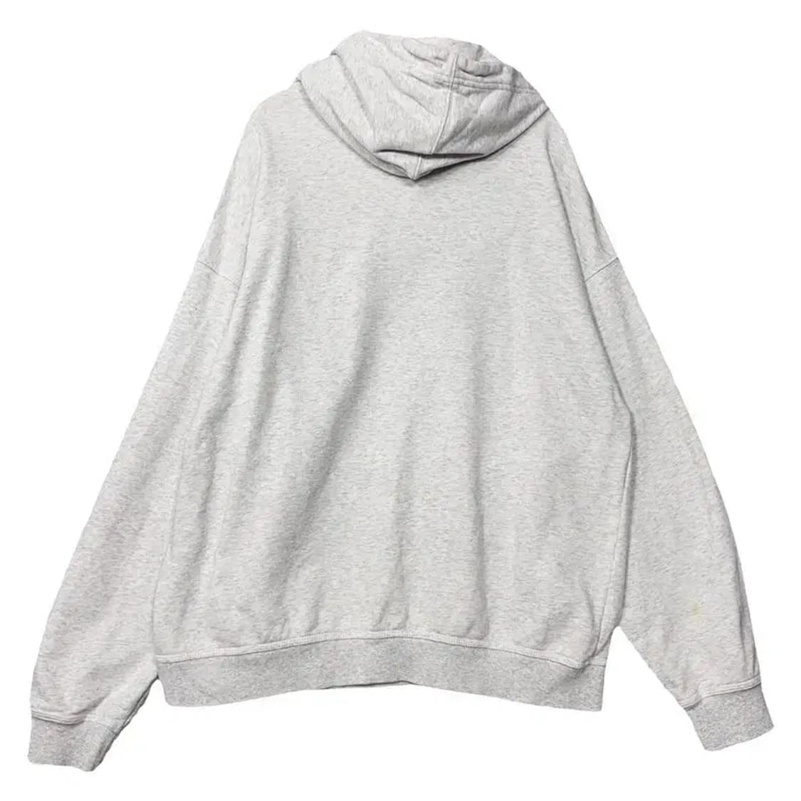 그루브라임 프린팅 라이트 그레이 후드티 L(100) 상품이미지2