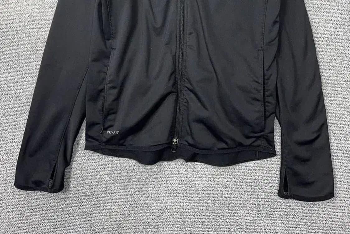 나이키 블랙 로고 기능성 집업 M 상품이미지4