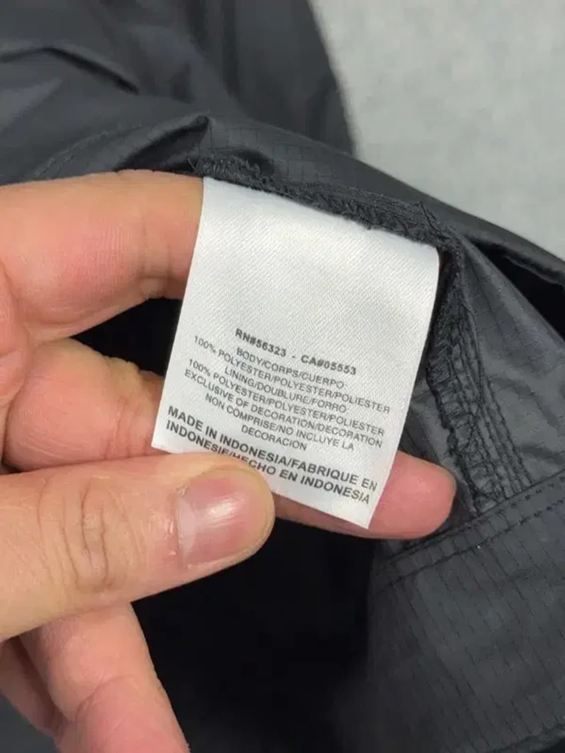 나이키 블랙 로고 기능성 바람막이 M 상품이미지8