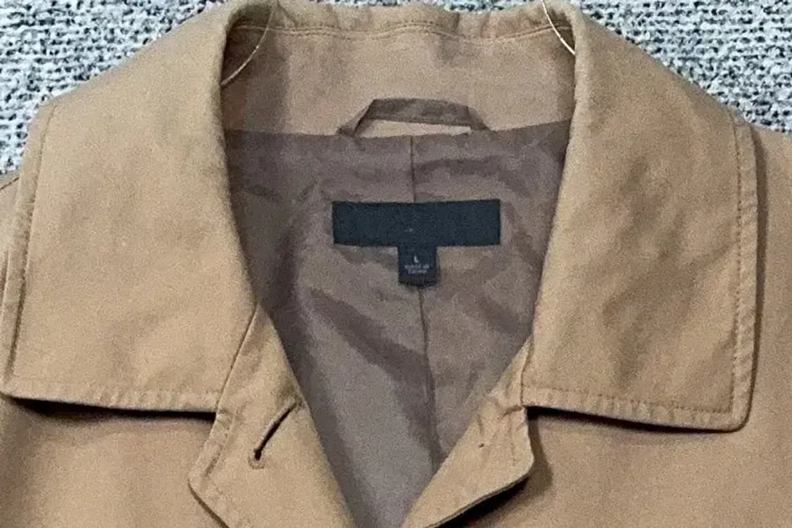 유니클로 베이지 버튼 워크 코트 L 상품이미지5