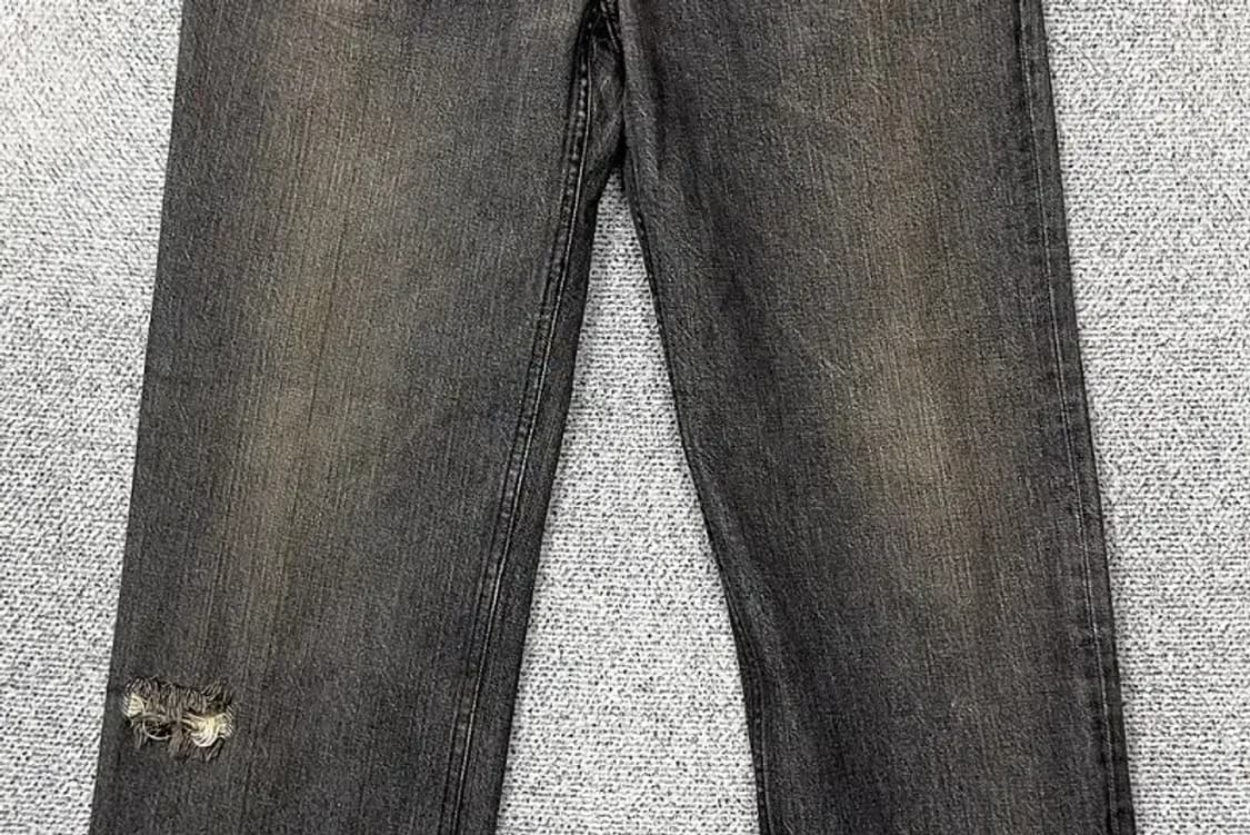 게스 흑청 캐주얼 청바지 80-103 상품이미지4