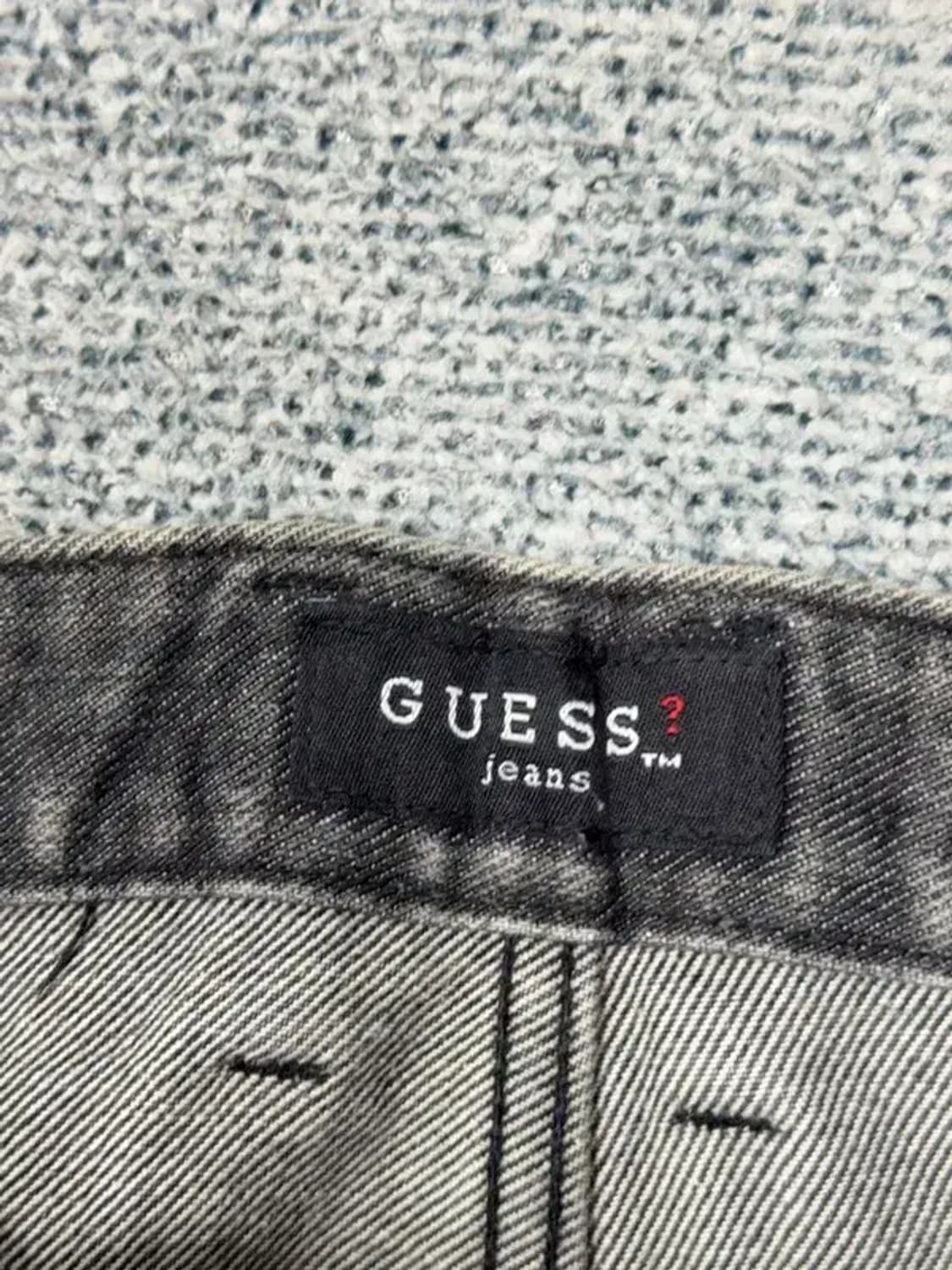 게스 흑청 캐주얼 청바지 80-103 상품이미지7