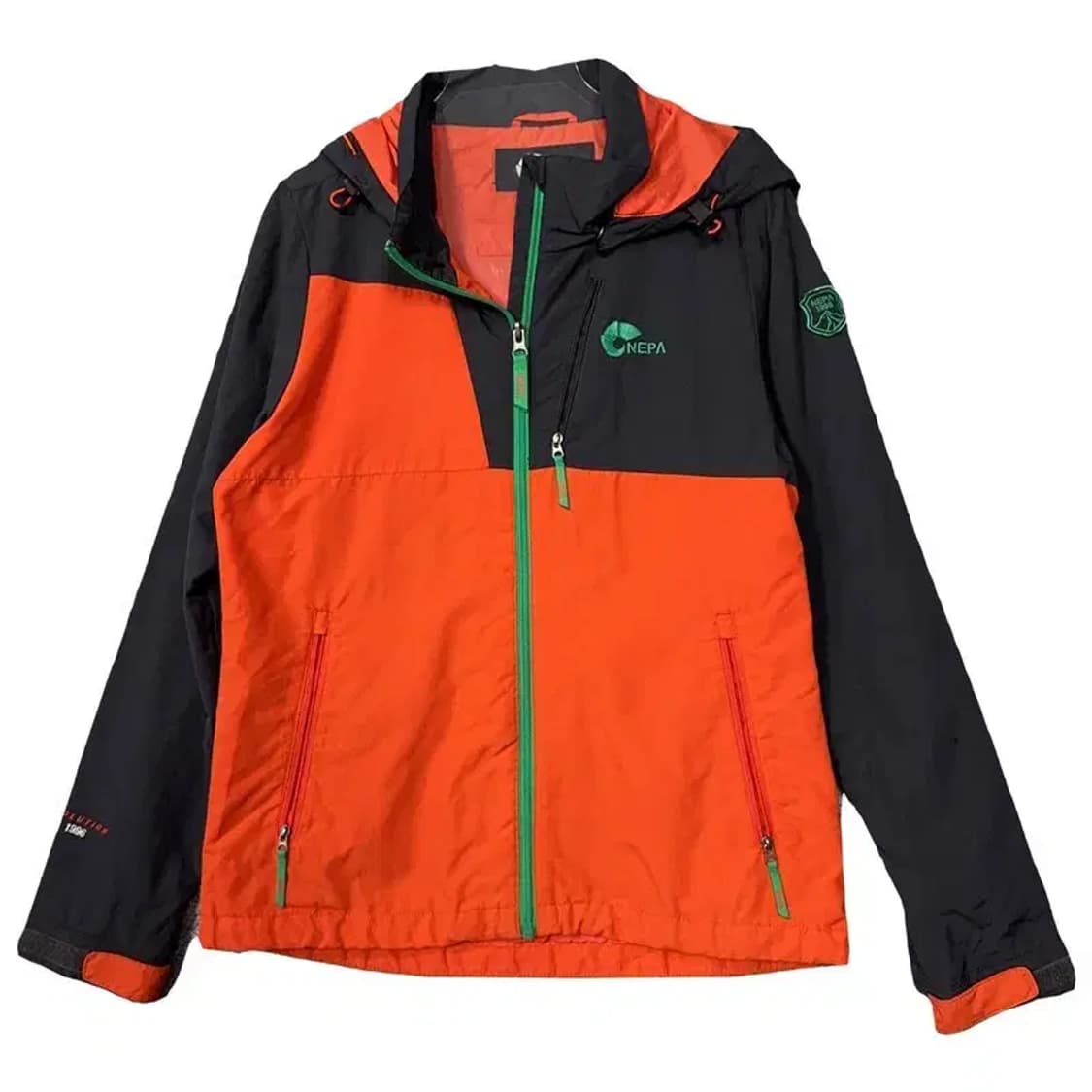 네파 오렌지 로고 기능성 바람막이 90 상품이미지1