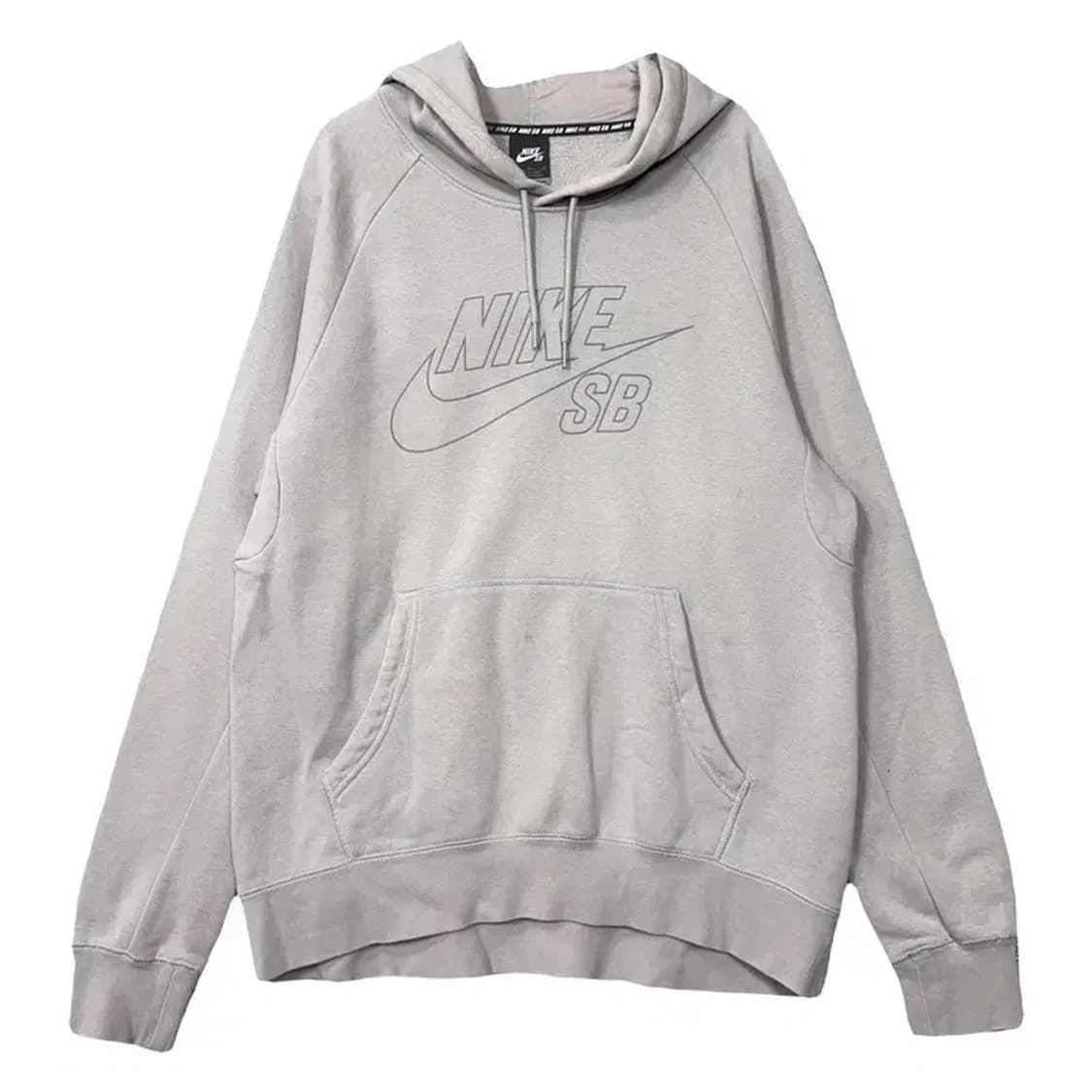 나이키 SB 프린팅 라이트 그레이 후드티 L 상품이미지1