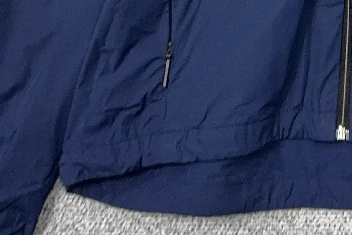 밀레 네이비 로고 기능성 바람막이 95S 상품이미지5