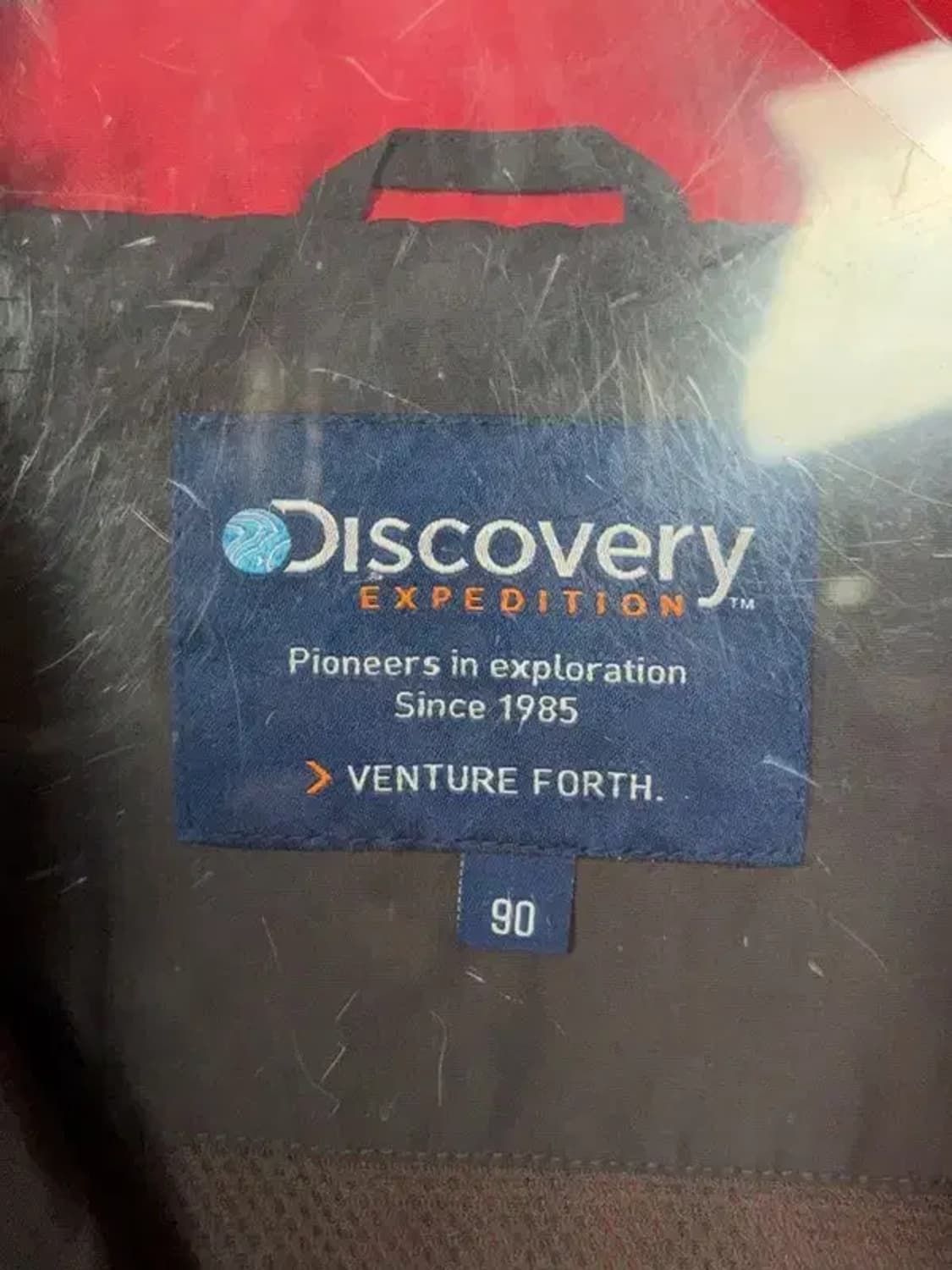 디스커버리 레드 기능성 바람막이 90 상품이미지7