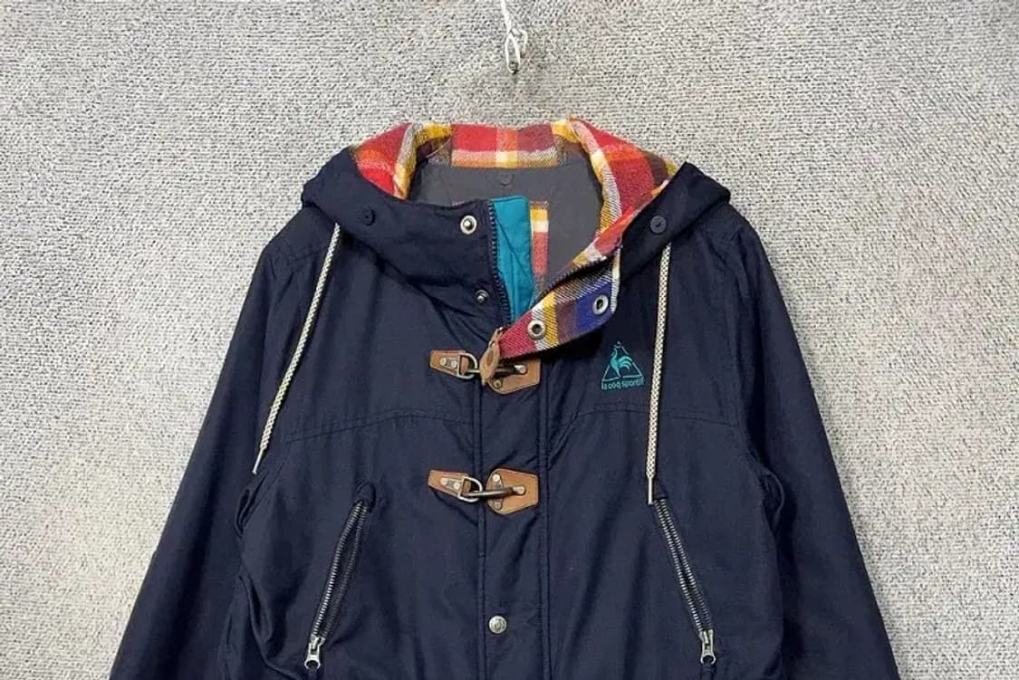 르꼬끄 스포츠 네이비 후드 야상 점퍼 90(M) 상품이미지3