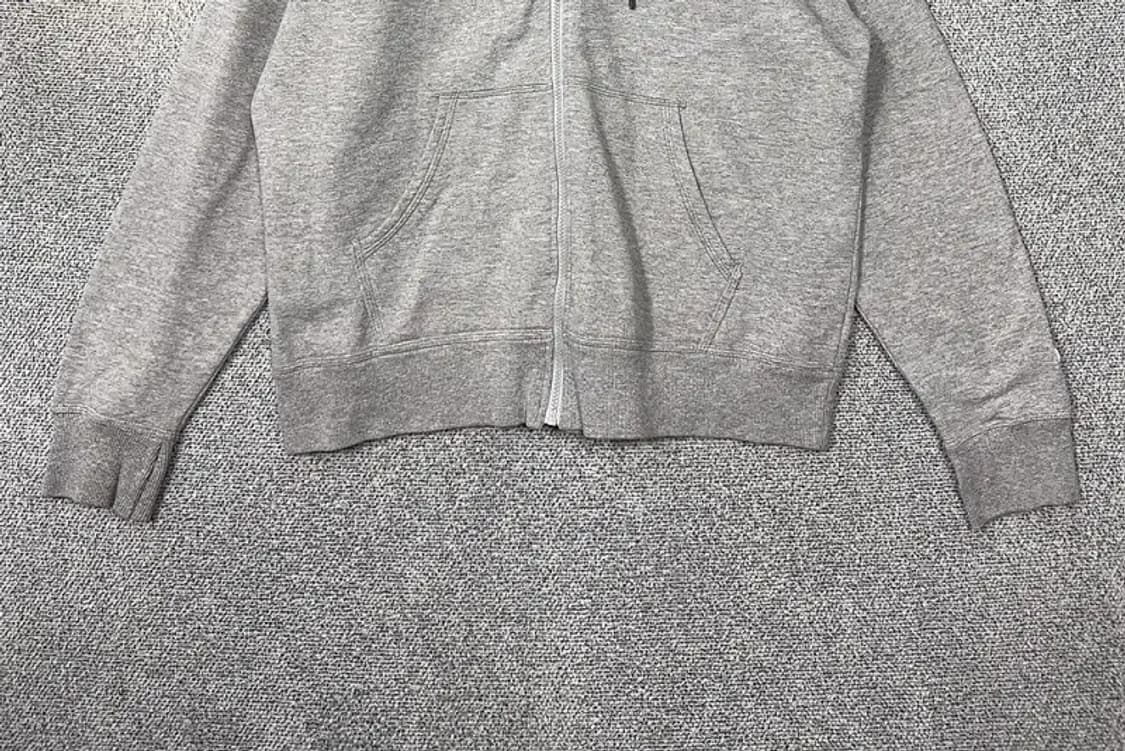 챔피온 라이트 그레이 로고 후드 집업 L/G 상품이미지4