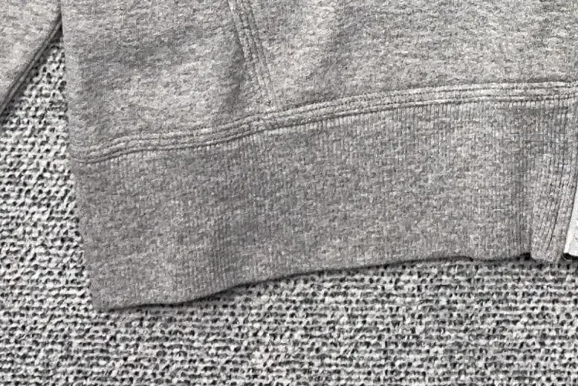 챔피온 라이트 그레이 로고 후드 집업 L/G 상품이미지6