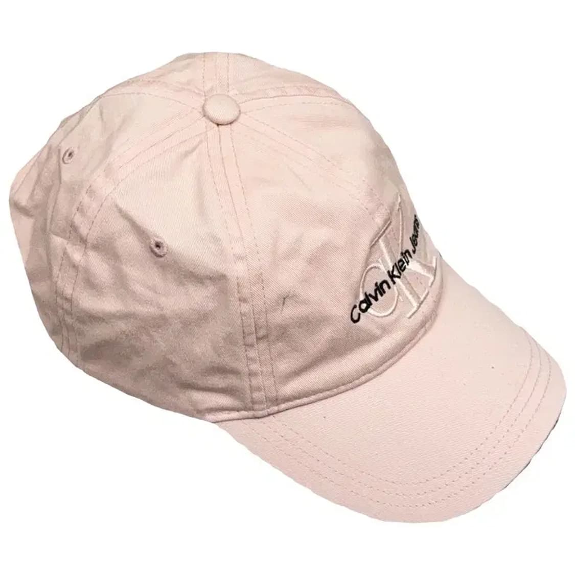 캘빈클라인 여성 로고 라이트 핑크 캡 OS 상품이미지2