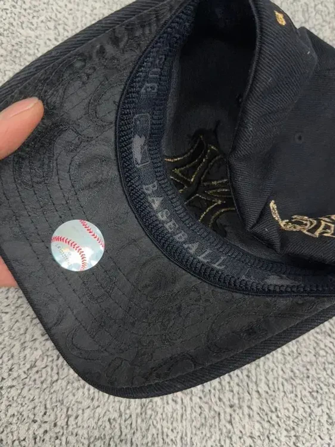 엠엘비 뉴욕양키즈 여성 블랙 캡 XS-S 상품이미지5