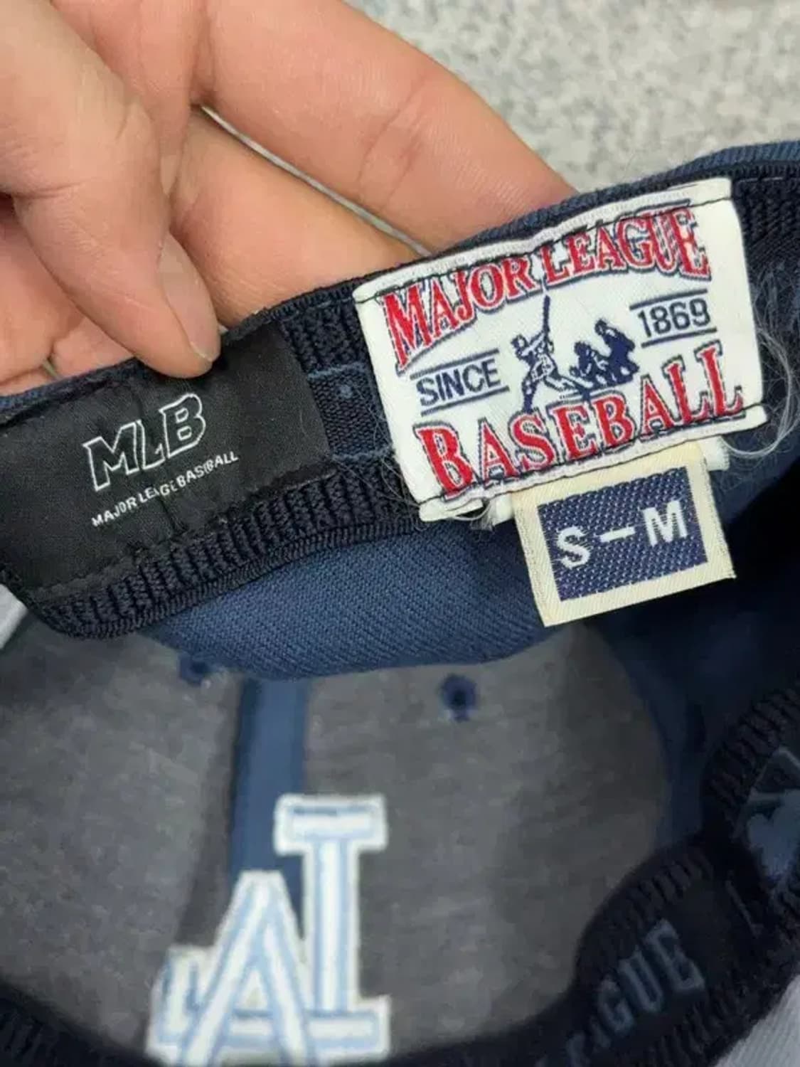 엠엘비 LA 다저스 로고 네이비 캡 S-M 상품이미지6