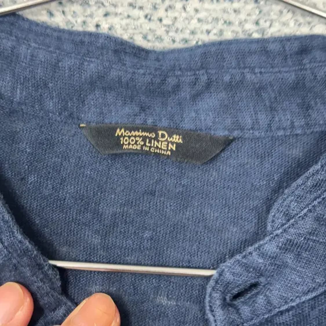 마시모두띠 헨리넥 코튼 반팔티 100 상품이미지3