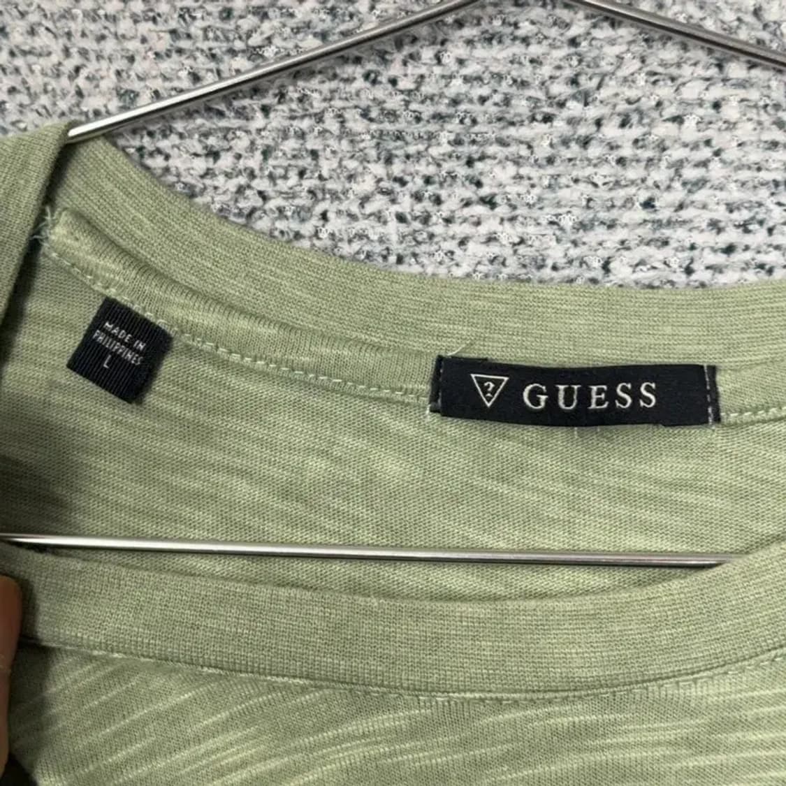 게스 포켓 캐주얼 반팔티 L 상품이미지3