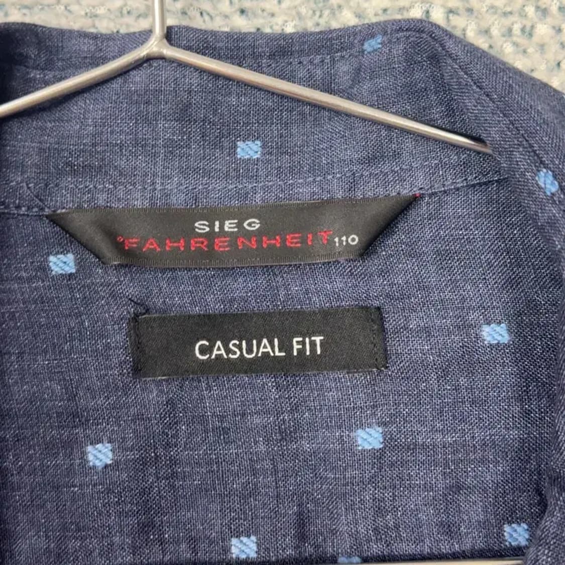 지이크 캐주얼 도트 셔츠 110 상품이미지3