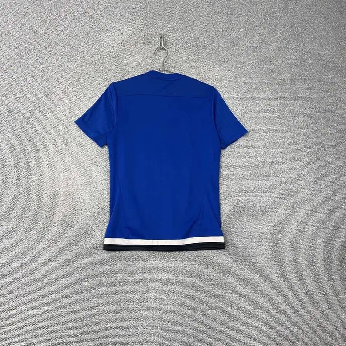 아디다스 블루 로고 삼선 반팔티 95 상품이미지2