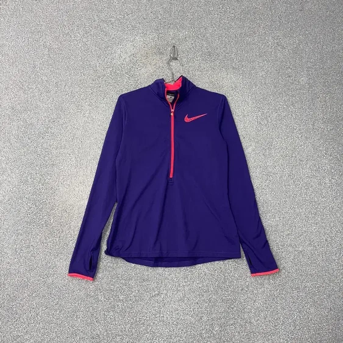 나이키 프로컴뱃 기능성 반집업 긴팔티 L 상품이미지1